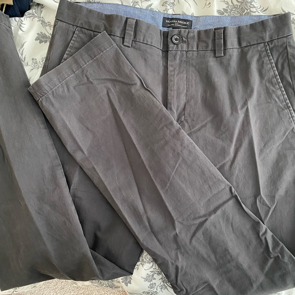 Gray Banana Republic men’s Gino’s